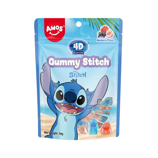 AMOS BLUEBERRY / PEACH GUMMY ‘ STITCH ‘