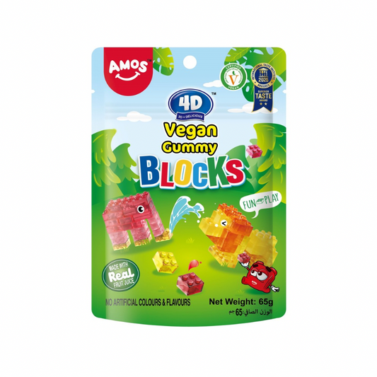 AMOS 4D VEGAN GUMMY BLOCKS