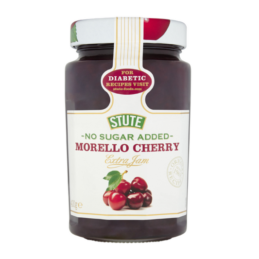 STUTE NO SUGAR ADDED MORELLO CHERRY JAM