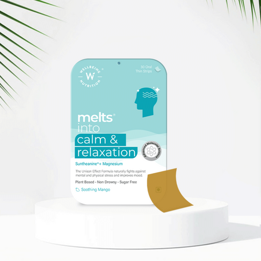 WELLBEING NUTRITION MELTS INTO CALM & RELAXATION