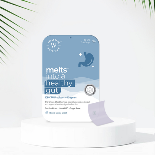 WELLBEING NUTRITION MELTS INTO A HEALTHY GUT