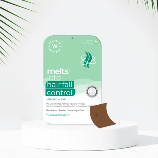 WELLBEING NUTRITION MELTS INTO HAIR FALL CONTROL