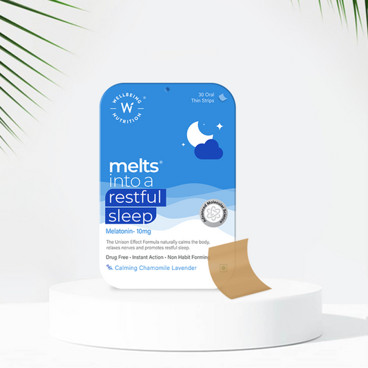 WELLBEING NUTRITION MELTS INTO A RESTFUL SLEEP