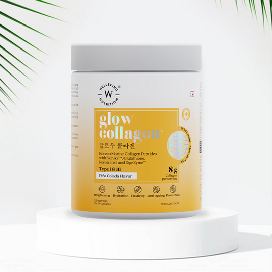 WELLBEING NUTRITION GLOW COLLAGEN IN PINA COLADA FLAVOUR