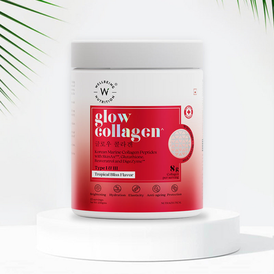 WELLBEING NUTRITION GLOW COLLAGEN IN TROPICAL BLISS FLAVOUR
