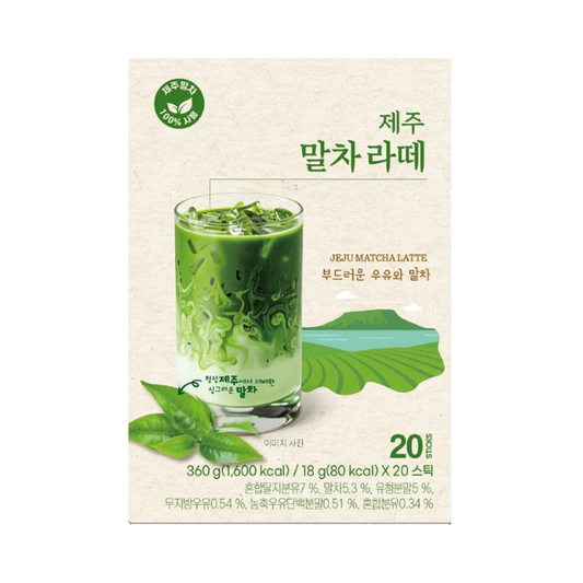 FLOWER SAM JEJU MATCHA LATTE (🇰🇷)