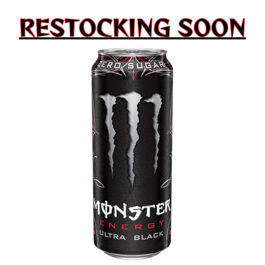 MONSTER ENERGY ULTRA BLACK DRINK