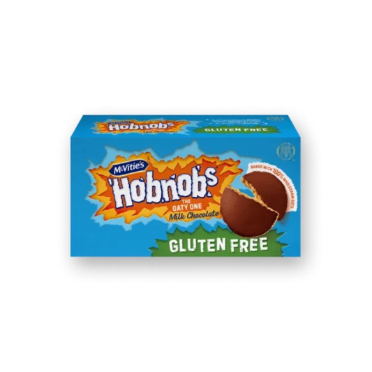 MCVITIES HOBNOBS MILK CHOCOLATE OATIES ( GLUTEN FREE)