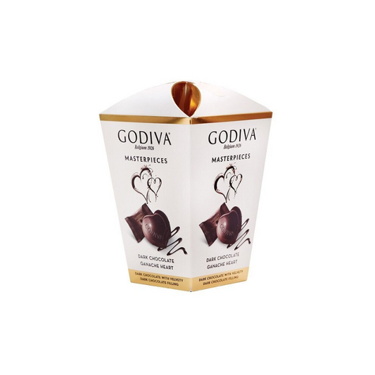 GODIVA MASTERPIECES IN DARK CHOCOLATE GANACHE HEART