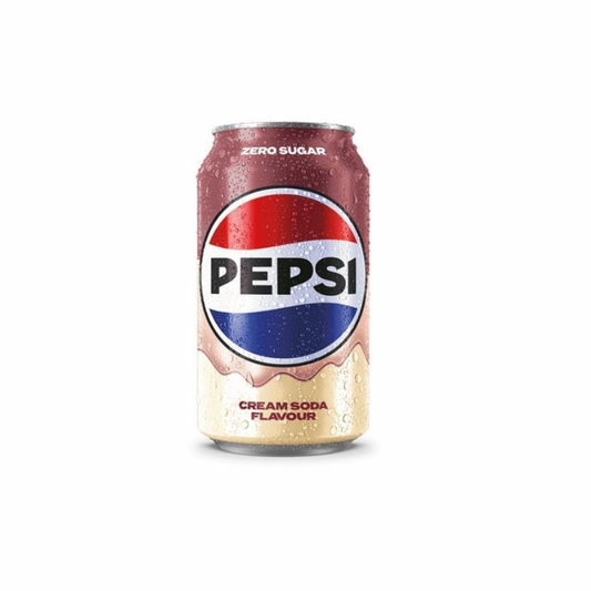 PEPSI ZERO SUGAR CREAM SODA