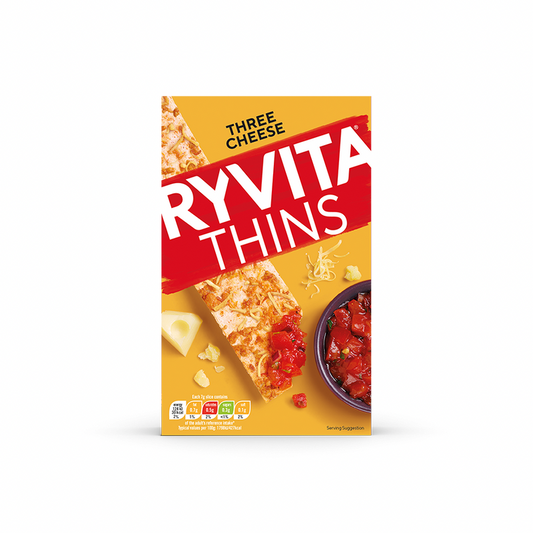 RYVITA THREE CHEESE THINS