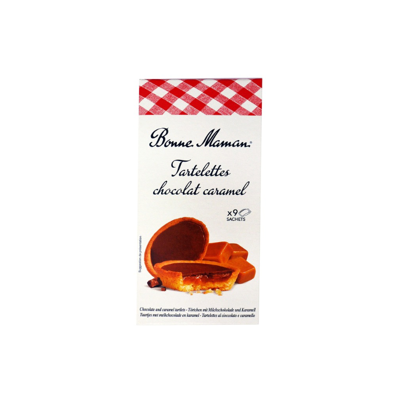 BONNE MAMAN CHOCOLATE CARAMEL TARTELETTES