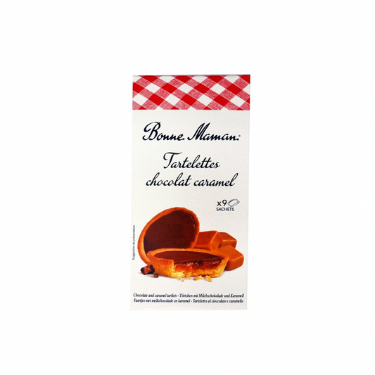 BONNE MAMAN CHOCOLATE CARAMEL TARTELETTES