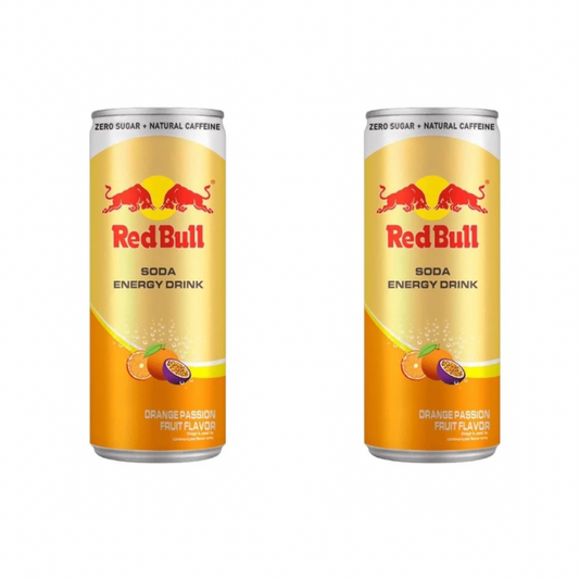 REDBULL ORANGE PASSIONFRUIT ( PACK OF 2 )
