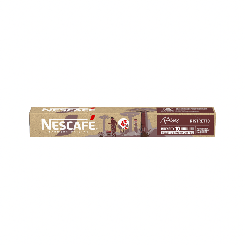 NESCAFE AFRICAS RISTRETTO NESPRESSO COFFEE PODS