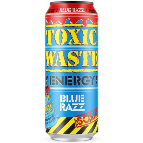 TOXIC WASTE SOUR BLUE RAZZ ENERGY DRINK