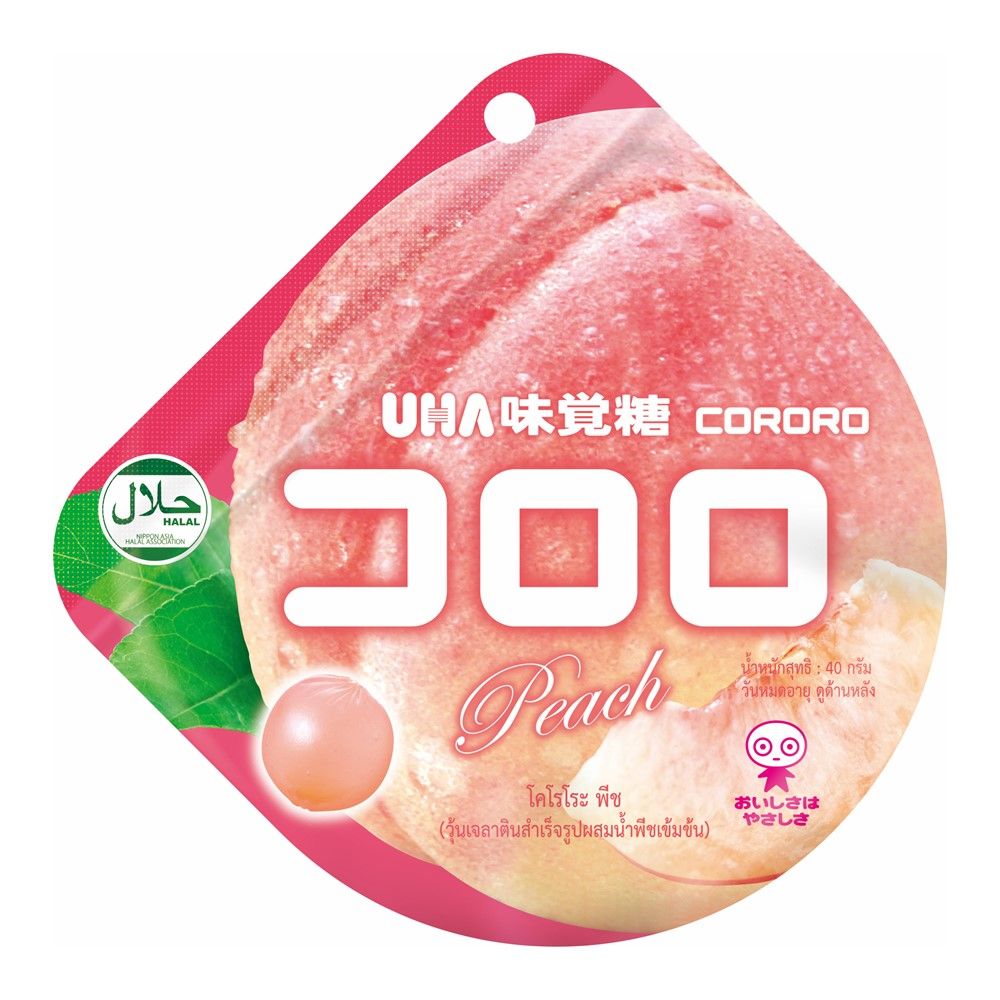 JAPANESE UHA CORORO PEACH GUMMIES (🇯🇵)