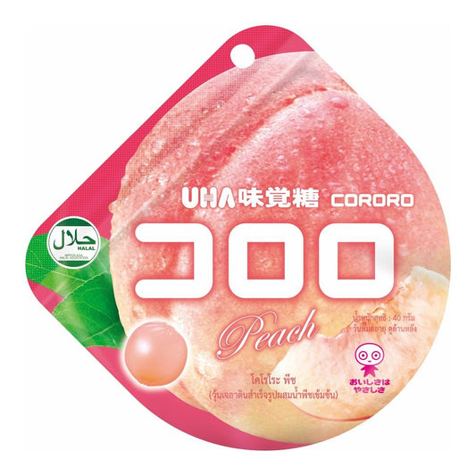JAPANESE UHA CORORO PEACH GUMMIES (🇯🇵)