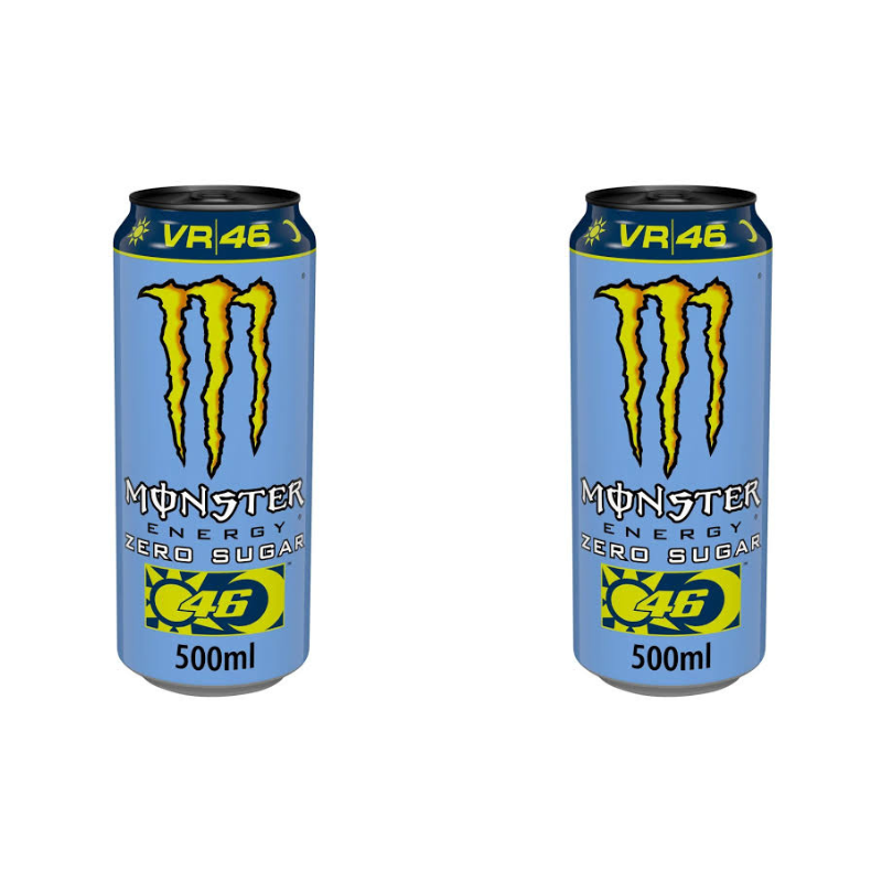 MONSTER VR46 BLUE ( PACK OF 2 )