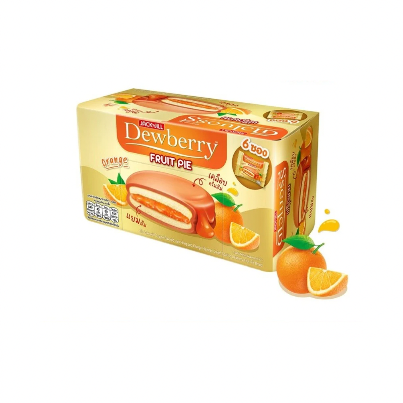 JACK N JILL ORANGE DEWBERRY FRUIT PIE