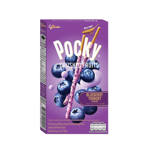 POCKY BLUEBERRY YOGHURT CRUSHED FRUITS BISCUIT STICKS