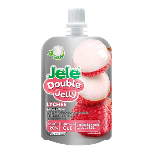 JELE LYCHEE DOUBLE JELLY (🇹🇭)