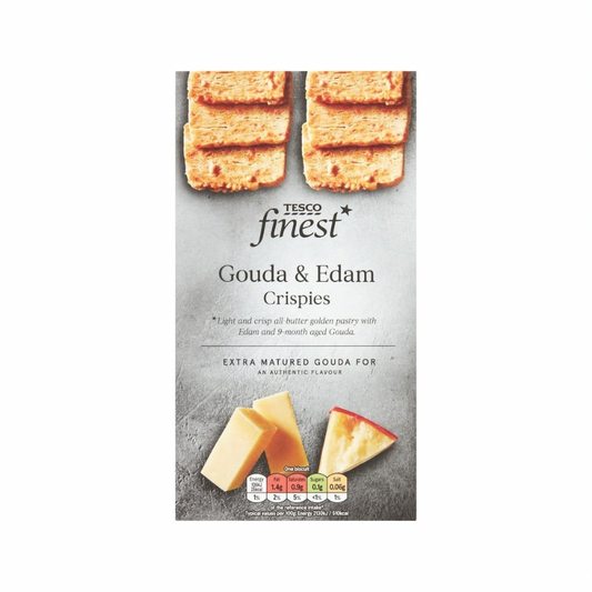 TESCO FINEST GOUDA & EDAM CRISPIES