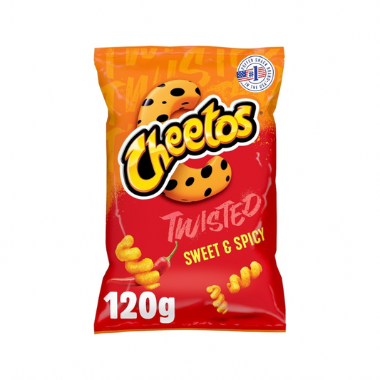 CHEETOS SWEET & SPICY TWISTED PUFFS (🇬🇧)