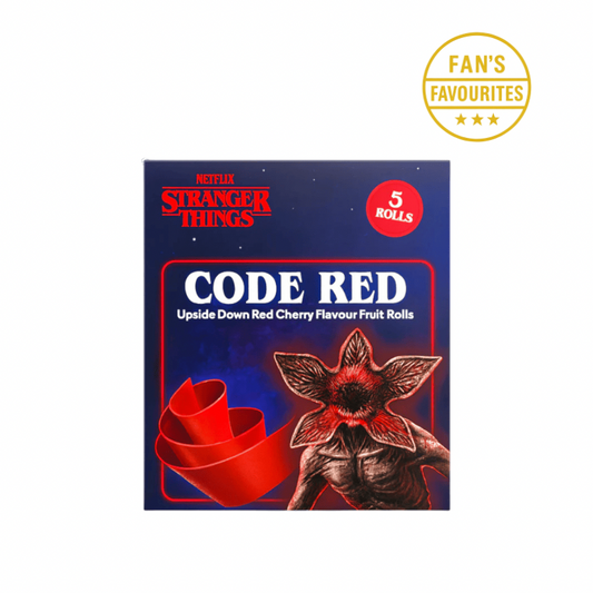 STRANGER THINGS ‘CODE RED’ CHERRY FRUIT ROLLS