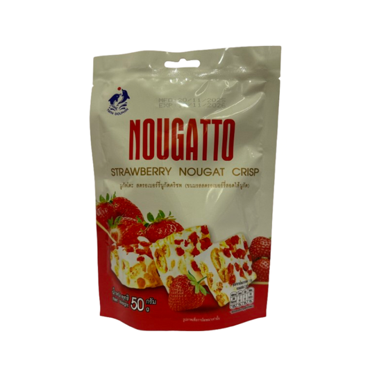 NOUGATTO STRAWBERRY NOUGAT CRISP