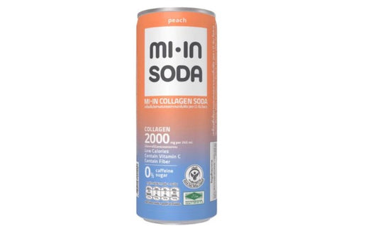 MI•IN PEACH SODA WITH COLLAGEN