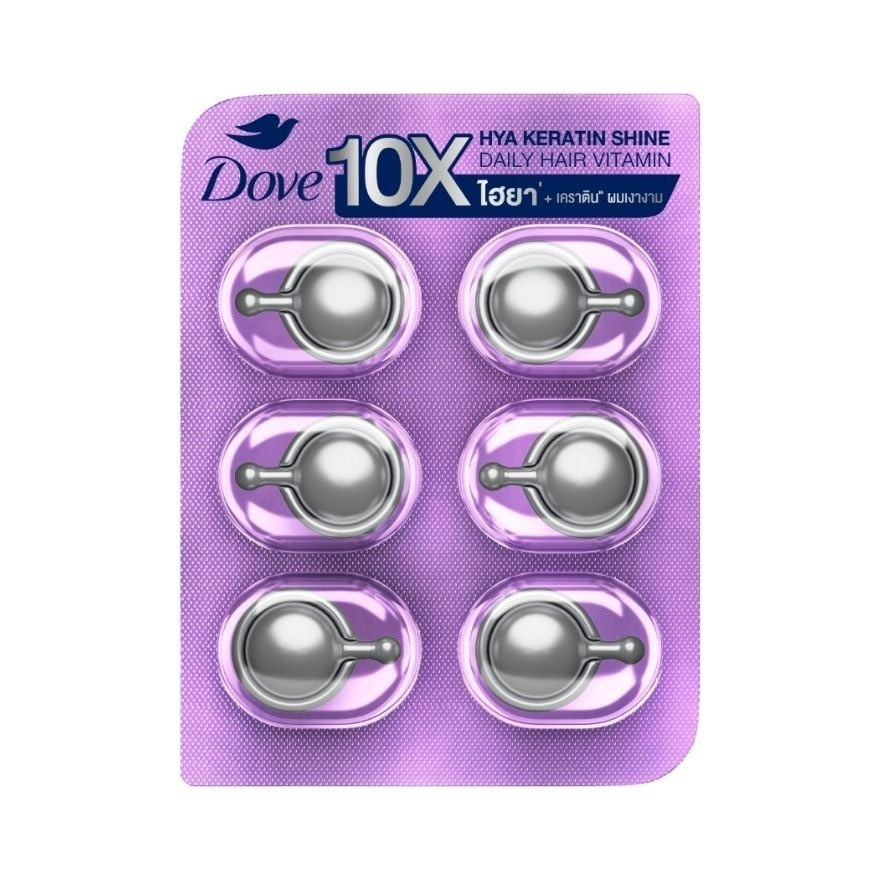 DOVE 10X HYA KERATIN SHINE DAILY HAIR VITAMIN SERUM (🇹🇭) ( PREPAID ORDERS ONLY )