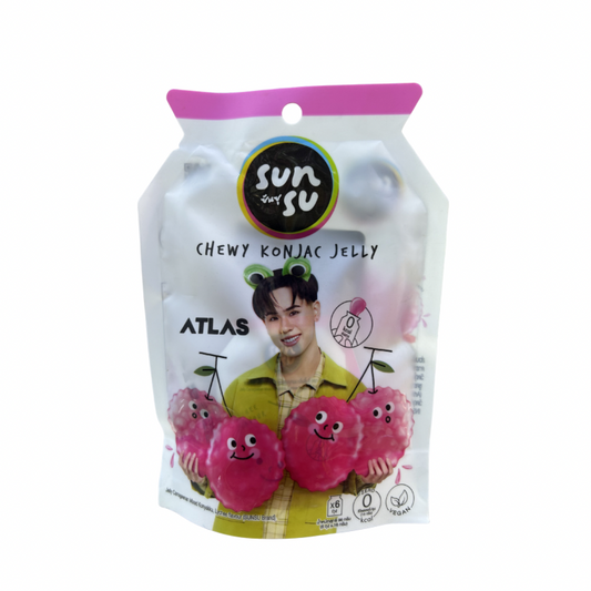 SUN SU LYCHEE CHEWY KONJAC JELLY (🇹🇭)