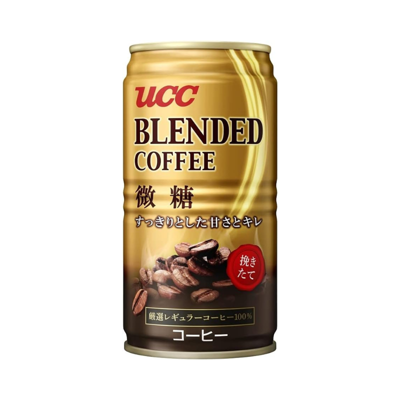 UCC BLENDED COFFEE LESS SUGAR (🇯🇵)