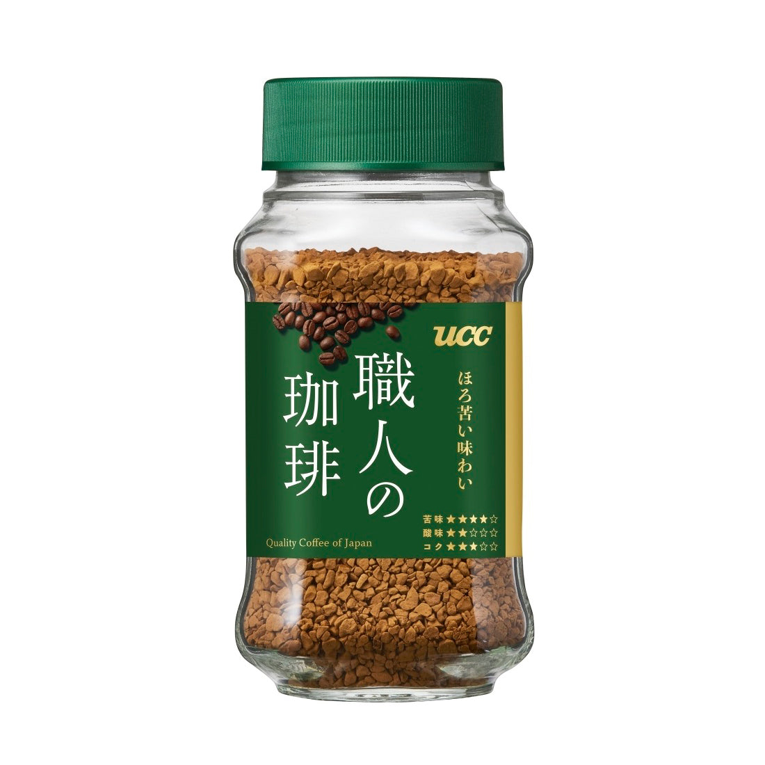 JAPANESE UCC SHOKUNIN ARTISAN HORONIGA BITTER TASTE INSTANT COFFEE (🇯🇵)