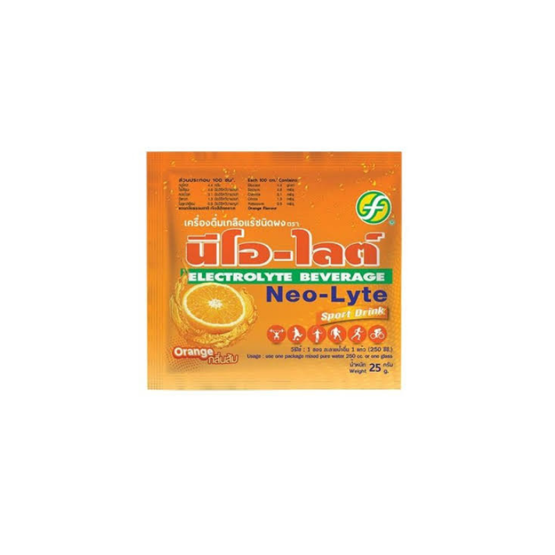 NEO-LYTE ORANGE ELECTROLYTE BEVERAGE MIX (🇹🇭)
