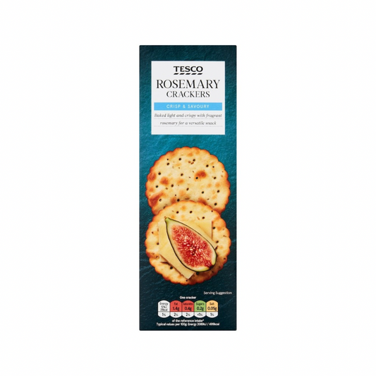TESCO ROSEMARY CRACKERS (🇬🇧)