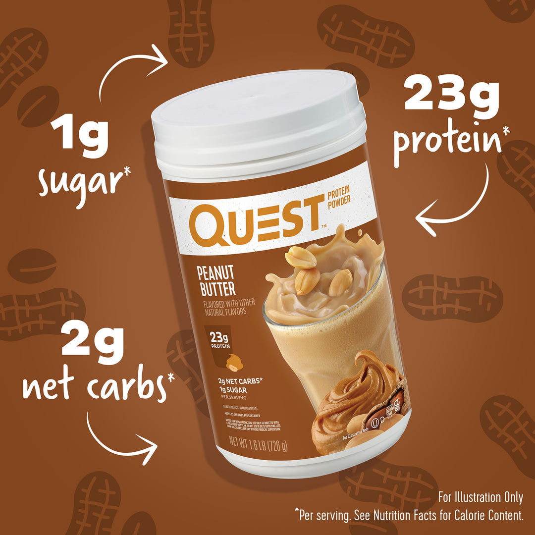 QUEST PEANUT BUTTER PROTEIN POWDER