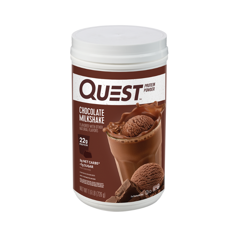 QUEST CHOCOLATE MILKSHAKE PROTEIN POWDER