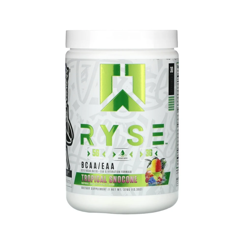 RYSE Strawberry Pineapple BCAA/EAA Supplement Tub
