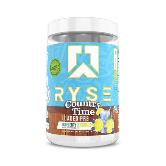 RYSE Country Time Blueberry Lemonade Pre-Workout Tub