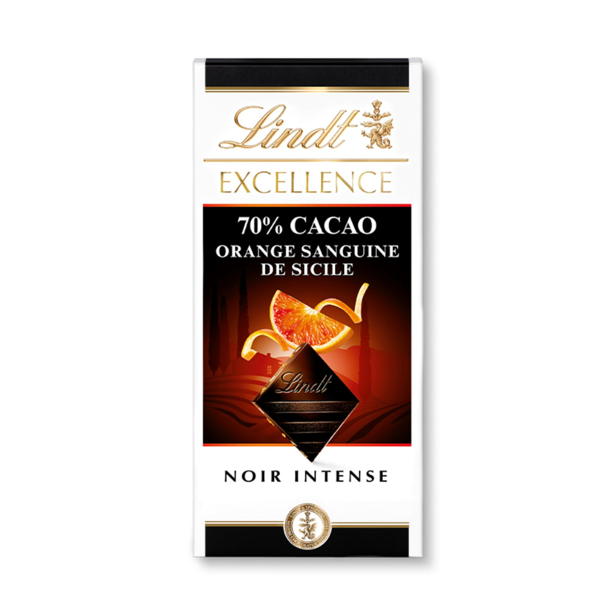 LINDT EXCELLENCE 70% BLOOD ORANGE
