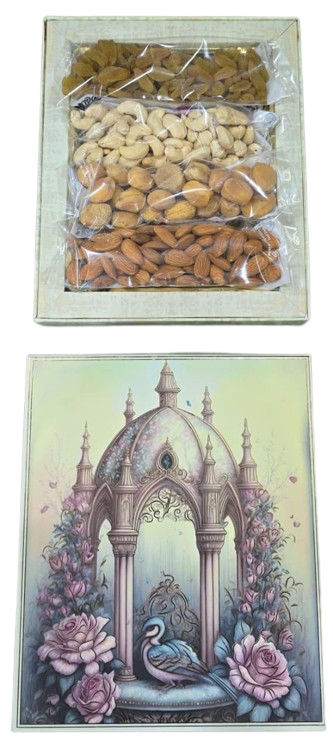 REGAL PEACOCK DRYFRUIT BOX