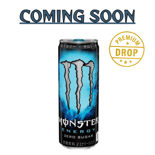JAPANESE ZERO SUGAR MONSTER ENERGY CAN