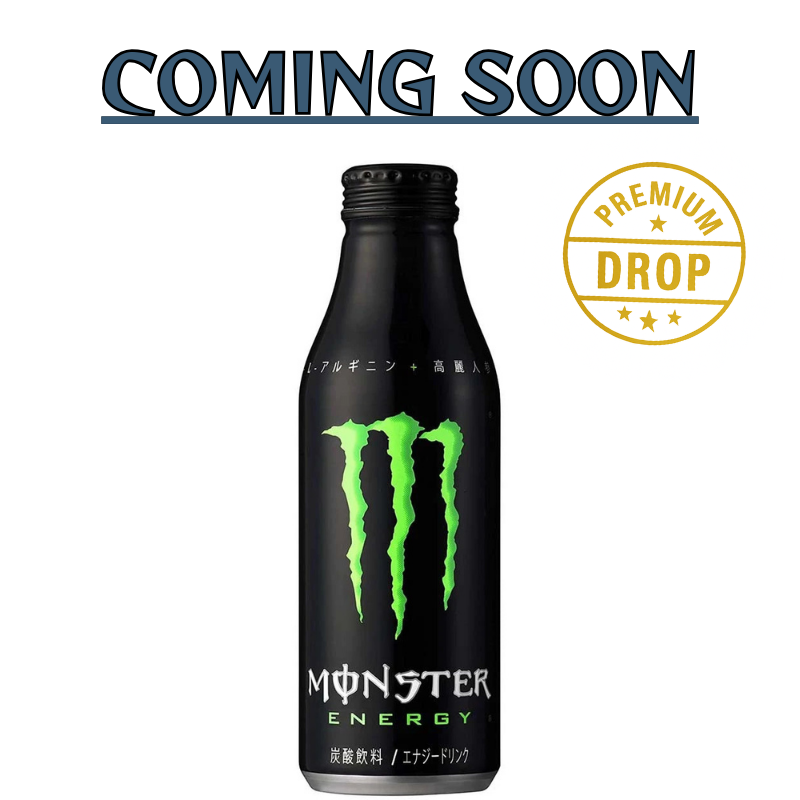 JAPANESE ORIGINAL TIN BOTTLE MONSTER ENERGY