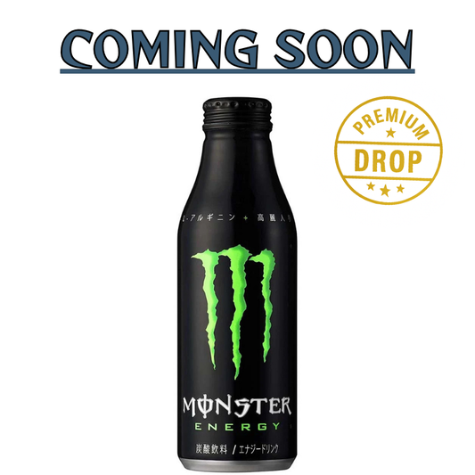 JAPANESE ORIGINAL TIN BOTTLE MONSTER ENERGY