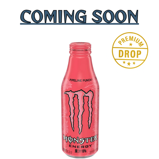 JAPANESE PIPELINE PUNCH TIN BOTTLE MONSTER ENERGY