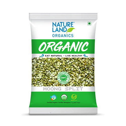 NATURE LAND ORGANIC MOONG SPLIT
