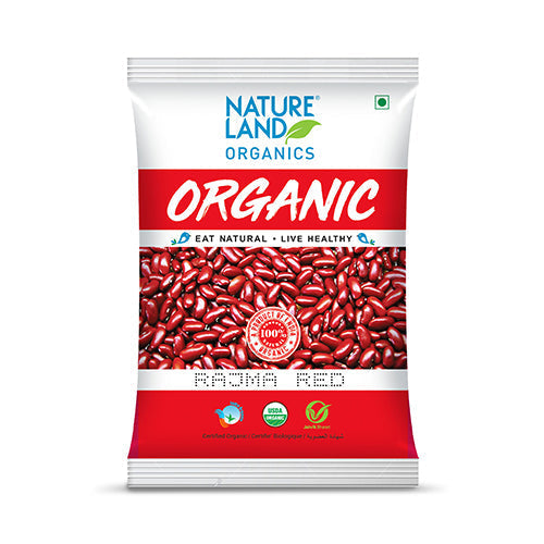 NATURE LAND ORGANIC RAJMA RED