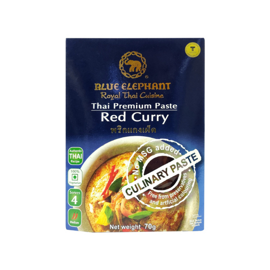 Blue Elephant Red Thai Curry Paste Jar – Spicy Thai Curry Base
